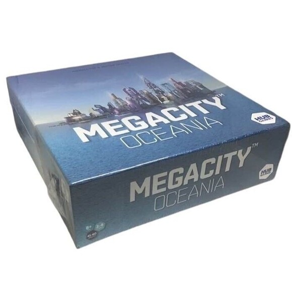 Megacity Oceania Game Michael Fox Draper Hub Australia Build City NEW Sealed - Picture 7 of 8